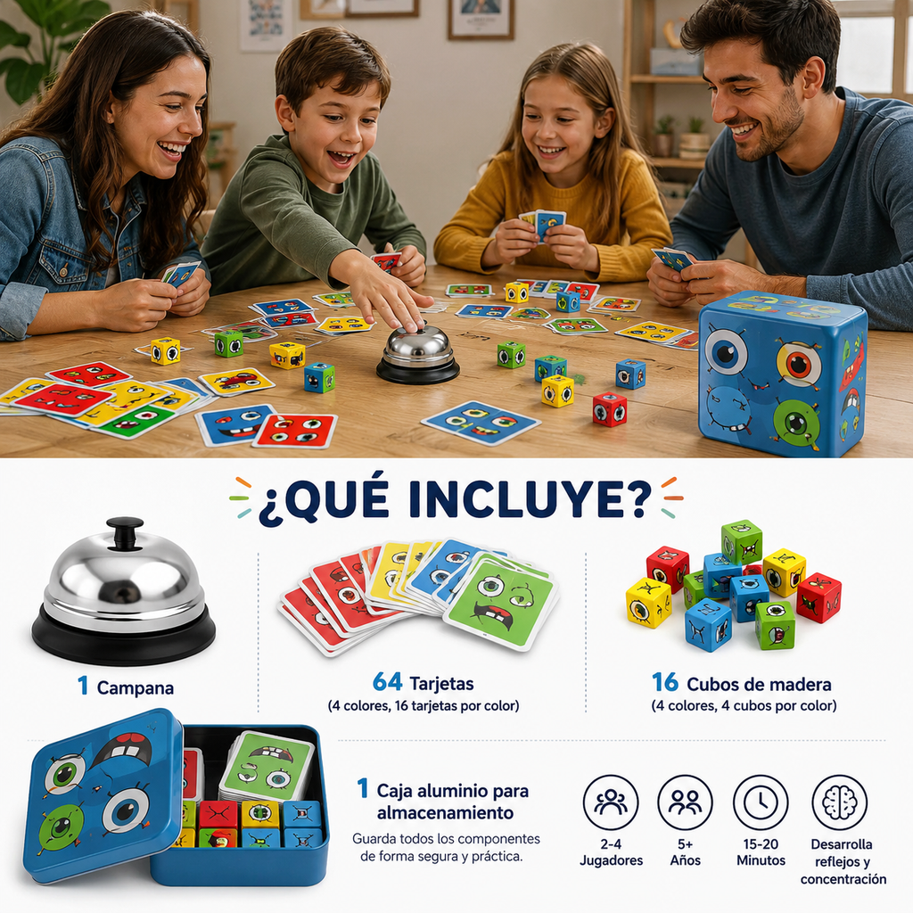 JUEGO CAMBIA CARA EXPRESIONES CON TIMBRE