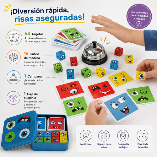 JUEGO CAMBIA CARA EXPRESIONES CON TIMBRE