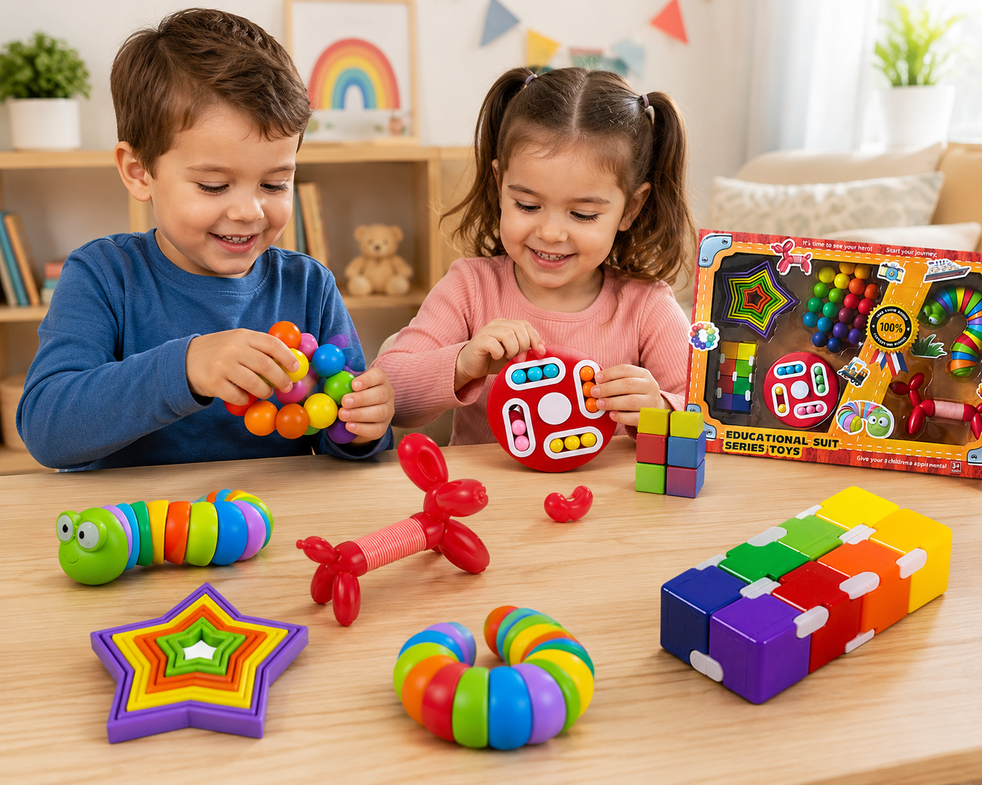 KIT SENSORIAL DIDACTICO MONTESSORI